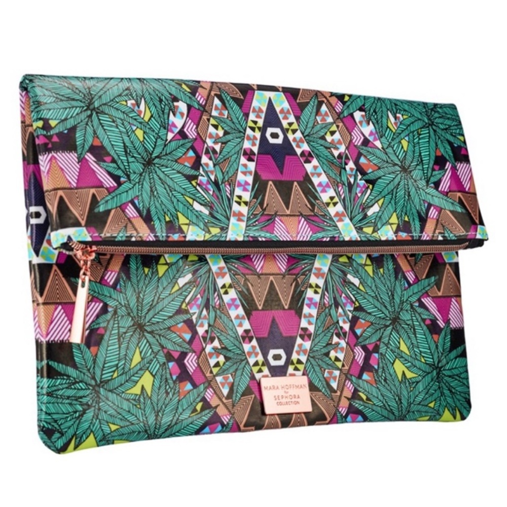 Mara Hoffmann Kaleidescape Foldover Clutch/Laptop case